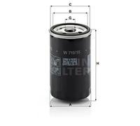 Oil filter Spin-on Filter W 719/15 MANN-FILTER for BMW CITROËN ALPINA BERTONE