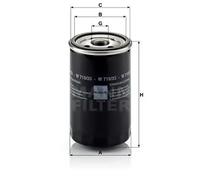 MANN-FILTER W 719/33 Oil Filter - CARS + TRANSPORTERS