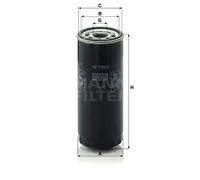 Oil filter Spin-on Filter W 735/2 MANN-FILTER for AUDI A6 C5 A6 C5 Avant