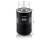 Mann+Hummel Oil Filter - W9009