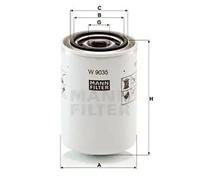 Oil filter Spin-on Filter W 9035 MANN-FILTER