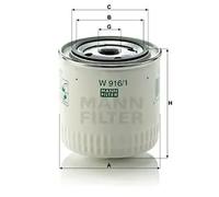 Oil filter Spin-on Filter W 916/1 MANN-FILTER for FORD SEAT MG MORRIS TALBOT