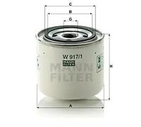 MANN-FILTER W 917/1 Oil Filter - CARS + TRANSPORTERS