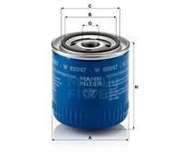 MANN-FILTER W 920/47 Oil Filter - for Cars + Transporters