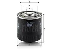 MANN-FILTER W 920/8 Oil Filter - for Cars + Transporters