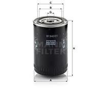 Oil filter Spin-on Filter W 940/21 MANN-FILTER for OPEL BEDFORD