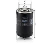 MANN-FILTER W 940/25 Oil Filter - for Cars + Transporters