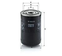 Oil filter Spin-on Filter W 940/29 MANN-FILTER for PORSCHE 911 911 Targa