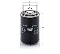Oil filter Spin-on Filter W 940/4 MANN-FILTER