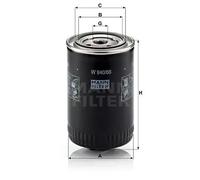 Oil filter Spin-on Filter W 940/66 MANN-FILTER for AUDI VW SKODA SEAT