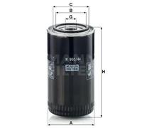 Oil filter Spin-on Filter W 950/44 MANN-FILTER