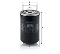 Oil filter Spin-on Filter WD 940/19 MANN-FILTER