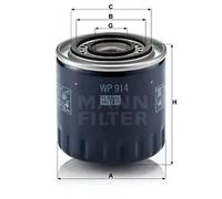 MANN-FILTER WP 914 Oil filter