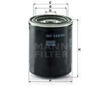 Oil filter Spin-on Filter WP 928/80 MANN-FILTER for VW TOYOTA MAZDA FORD