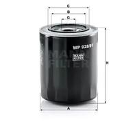 Oil filter Spin-on Filter WP 928/81 MANN-FILTER for MITSUBISHI MAZDA PROTON KIA