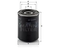 Oil filter Spin-on Filter WP 928/82 MANN-FILTER for NISSAN FORD