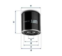 UFI 86.009.00 Oil filter