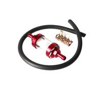 Oil Filter Universal 8mm Motorcycle Inner Fuel Filter Gasoline Filters + Petrol Line Hose + Clips Moto Scooter Bike ATV(TYPE 6)