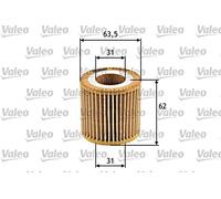 Oil Filter VALEO Fits SKODA SEAT VW Fabia I II Rapid Roomster Cordoba 3D198819