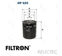 Oil Filter Vauxhall Opel:CARLTON Mk III 3,OMEGA A,FRONTERA A,Mk I 1 650385 X109