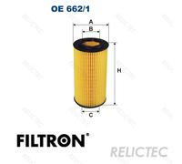 Oil Filter Volvo Ford:S80 II 2,V70 III 3,V50,S40 II 2,II 2,V40,C30,C70 II 2