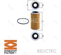 OX 370D Oil Filter - Oil Filter with Gasket / Gasket Set