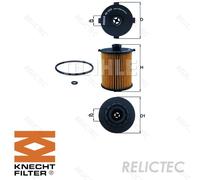 MAHLE Oil Filter - OX1075D
