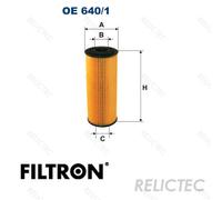 FILTRON OE 640/1 Oil filter