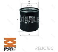 Mahle OC 1053 Oil Filter