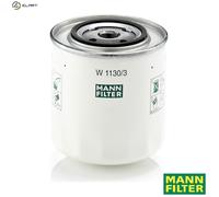 MANN Oil Filter With 1 Anti-Return Valve 115mm Height Fits Volvo S70 2.5 TDI
