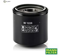 MANN-FILTER W 1228 Oil Filter - for Trucks + Buses