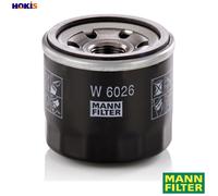 OIL FILTER W 6026 FOR SUZUKI K10B 1.0L K10C 1.0L 3cyl CELERIO/SK12C 1.2L 4cyl
