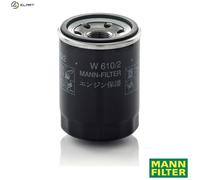 MANN-FILTER, W 610/2 Oil Filter | For Passenger Cars, Highest Filtration Performance, Engine Protection, High Quality Sealing, True OE Engineering