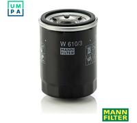 OIL FILTER W 610/3 FOR MITSUBISHI CHARIOT SPACE/WAGON ETERNA/IV PAJERO/SHOGUN