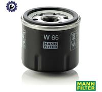 OIL FILTER W 66 FOR RENAULT CLIO/II/Mk/MIO/Hatchback/Van/III/Sportour/EURO/IV