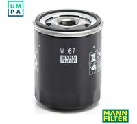 MANN-FILTER W 67 Oil Filter - for Cars + Transporters