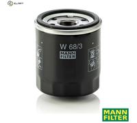 MANN-FILTER W 68/3 Oil Filter - for Cars + Transporters