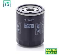 Mann Filter Oil Filter W 7037 – Spin-on – 102 mm – Fits Subaru Impreza / XV / Outback