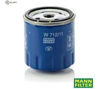 MANN Filter W712/11 Oil Filter Fits Citroën Mehari Peugeot 309 Talbot 1307-1510