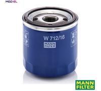 OIL FILTER W 712/16 FOR ALFA ROMEO FIAT MAREA/Weekend SEICENTO/600/Hatchback 145