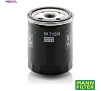 MANN-FILTER W 712/4 Oil Filter - for Off-Highway Applications