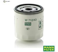 MANN-FILTER W 712/43 Oil filter