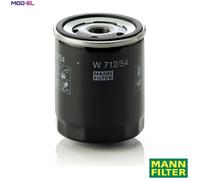 MANN-FILTER W 712/54 Oil filter