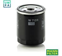 MANN-FILTER W 712/6 Oil Filter - CARS + TRANSPORTERS
