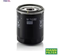 MANN-FILTER W 712/82 Oil Filter - for Cars + Transporters