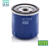 MANN-FILTER W 712/9 Oil Filter - CARS + TRANSPORTERS