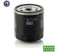 MANN-FILTER W 714/3 Oil Filter - for Cars + Transporters