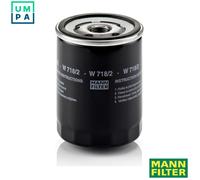 MANN-FILTER W 718/2 Oil Filter - for Cars + Transporters