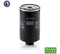 MANN-FILTER, W 719/21 Oil Filter | For Passenger Cars, Highest Filtration Performance, Engine Protection, High Quality Sealing, True OE Engineering