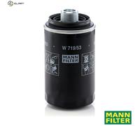 Oil filter Spin-on Filter W 719/53 MANN-FILTER for VW TRANSPORTER Mk V Van
